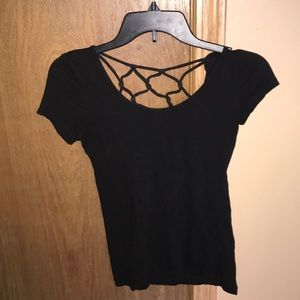 Black top in good shape; doesn’t fit me properly
